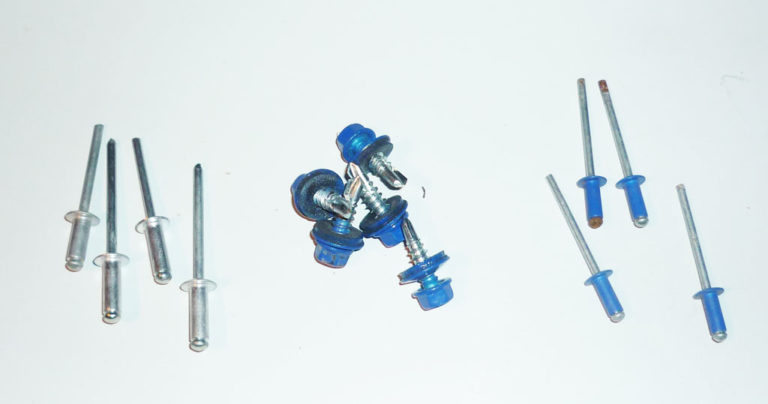 rivets and screws