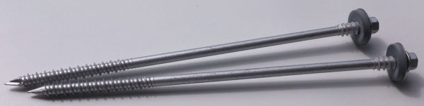 As a rule, self-tapping screws with a length of 230 to 280 mm are used.