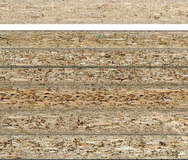The higher the density and the more homogeneous the structure, the stronger and stronger the board