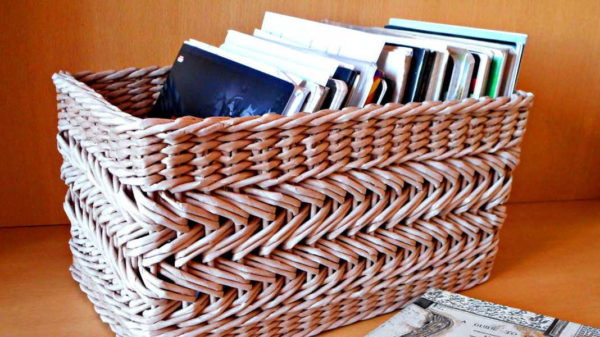 Some weaving elements are more complex. It is better to master them after making a couple of simple baskets.
