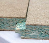 The tongue-and-groove chipboard looks something like this