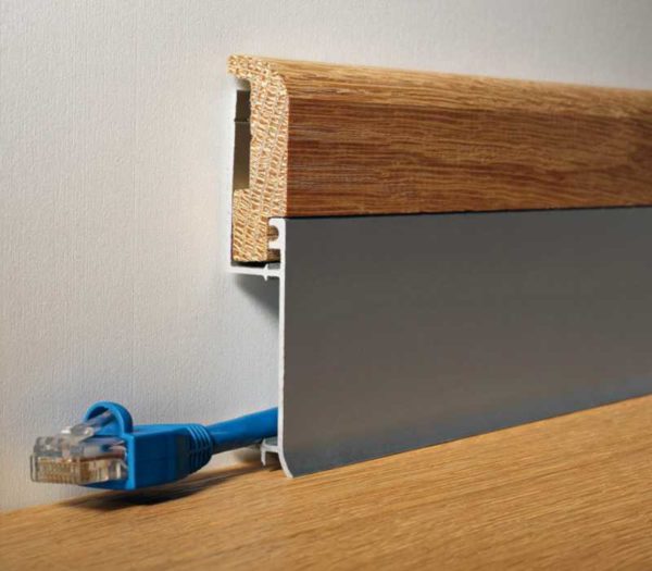 Wider cables can be laid