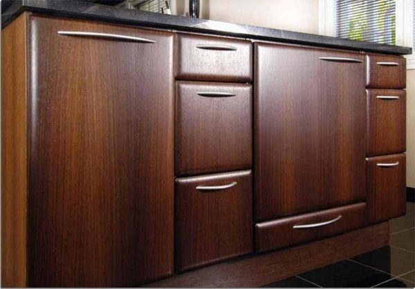Such smooth lines can only be made using wood or MDF.