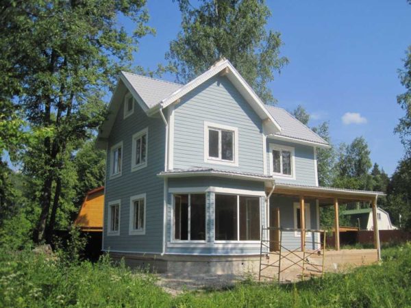 May look like painted lining or imitation timber