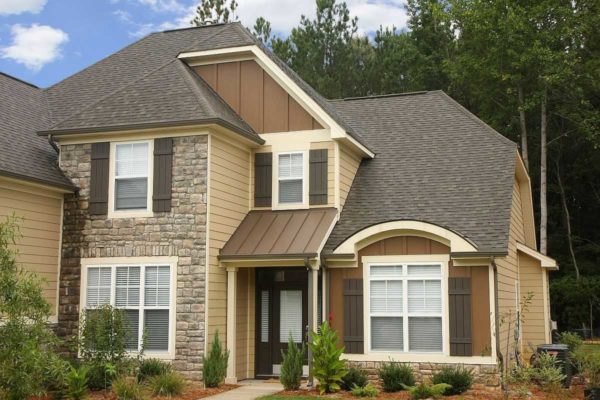 Stone, brick, tile - all this is also fiber siding
