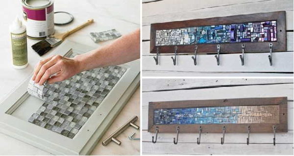 Very fine mosaics can be used