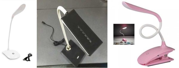 There are also tabletop options, with attachment to the table