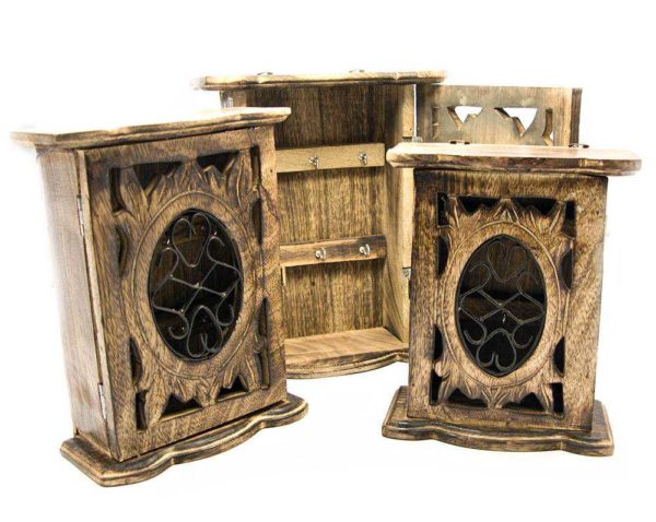 With patterns and forging elements. For some interiors, it's a godsend