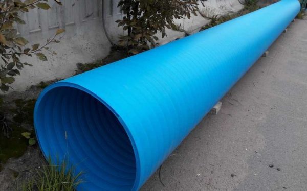 Plastic rings for wells are made from polymers. There are options from glass polymers - for operation in heaving soils