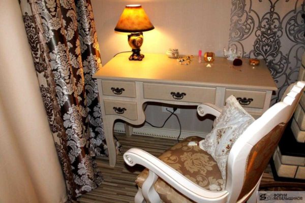 Boudoir table - for a classic style bedroom
