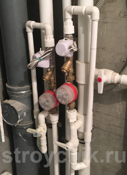 Option for connecting Aquastoro to the water meter