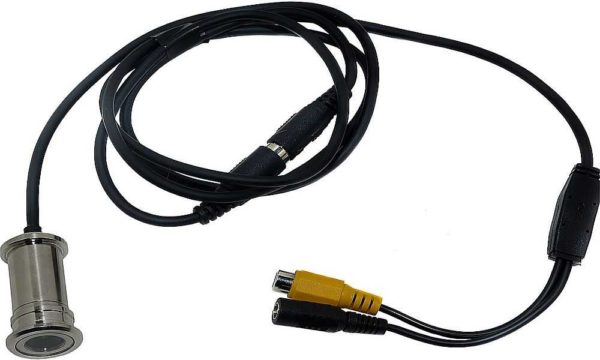 You can generally buy only a video peephole without monitors and connect it to the existing ones