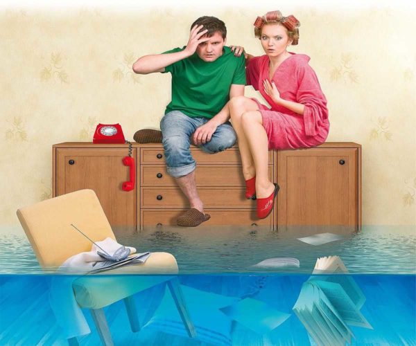 To avoid such a situation and put protection against water leaks