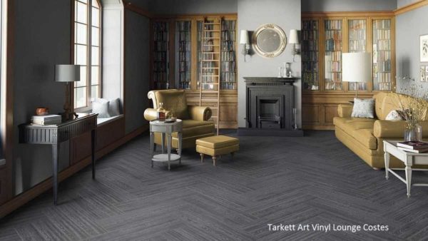 Art Vinyl Tarkett imitates wood and stone very convincingly