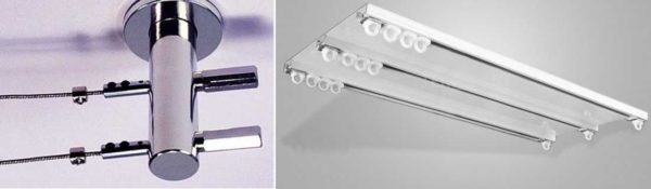 Types of concealed ceiling cornices