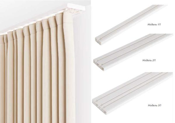 Inexpensive version of the plastic ceiling cornice