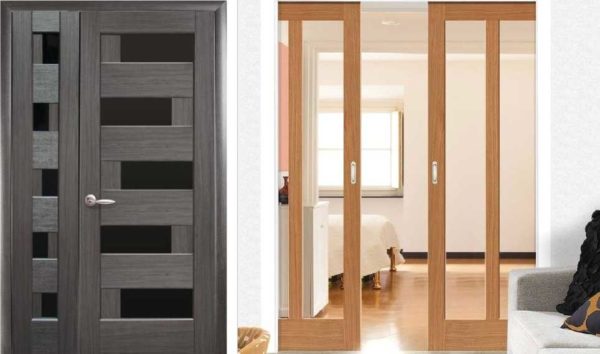 Swing and sliding doors