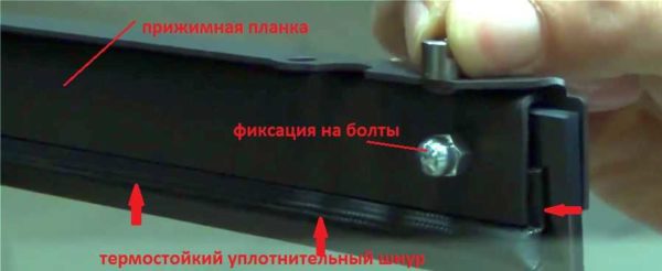 Sealing glass and the door itself is very important to save fuel