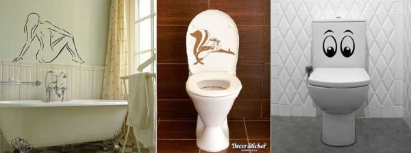 Many interesting ideas for bathrooms