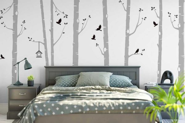 It's easy to decorate a boring wall