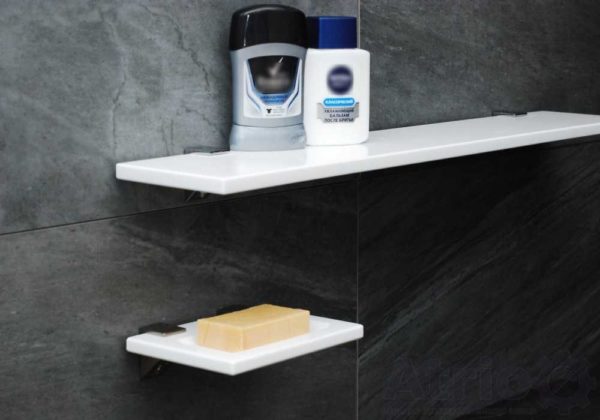 Artificial stone bathroom shelves. The color can be chosen at will, as well as the size and shape