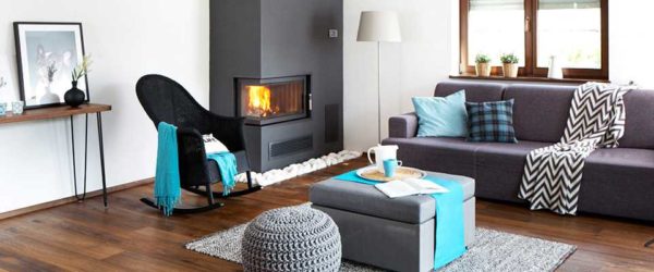 Popular today fireplaces with corner glass