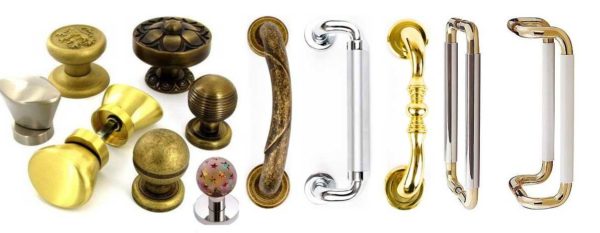 How to choose stationary handles for interior doors: we decide on the material