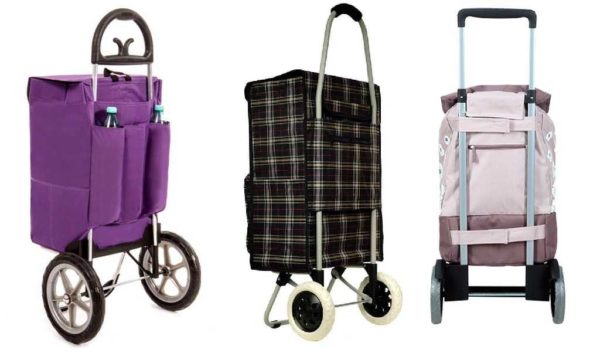 It is necessary to pay attention to the bag and the way it is attached to the cart