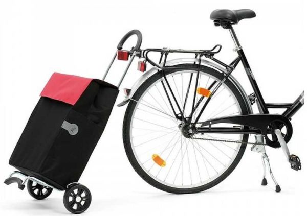 One possible use is to transport with a bicycle