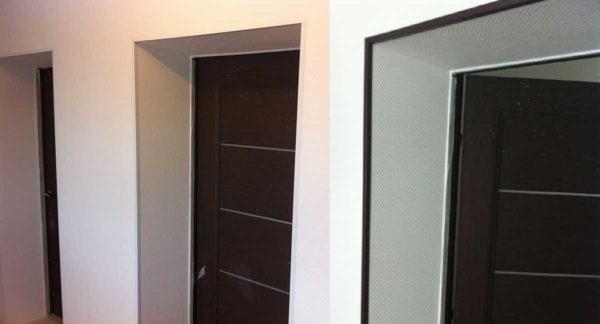 Either to match the walls or to match the doors