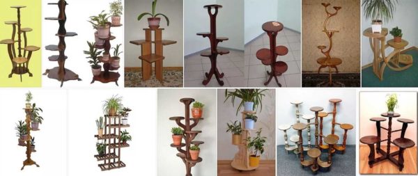 Single-tier, two-tier, multi-tiered wood stands