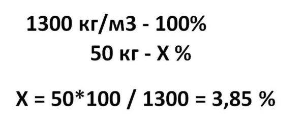 How to calculate the volume of cement in a bag