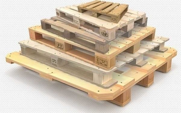 There are different pallets / pallets - for different loads. Moreover, many countries have their own standards.