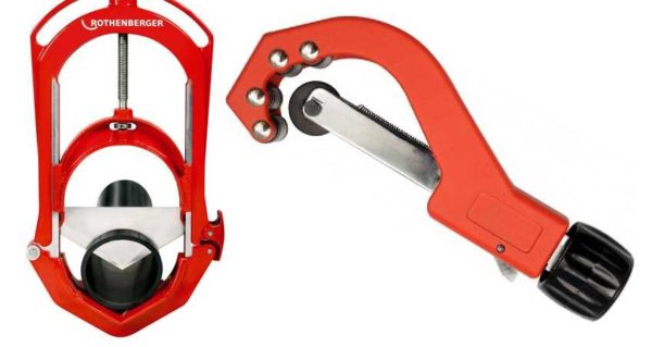 Roller pipe cutter and pipe guillotine - two more tools for cutting pipes