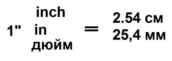 How many centimeters are in an inch? 2.54 cm