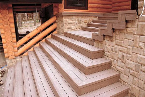 Decking of steps