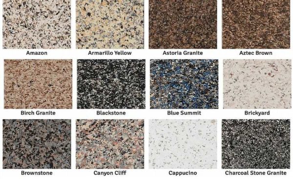 Stone effect decorative wall paint