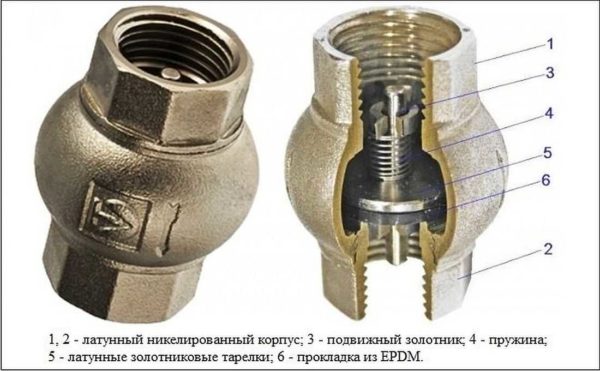 Backstop valve - another of the names