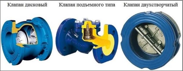 These are main valves. Households are smaller in size and almost never flanged
