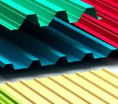 Decking can be galvanized or colored