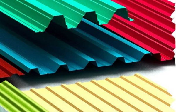 Decking can be galvanized or colored