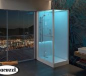 Most modern cabins are made of polymer and glass