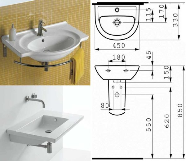 How to install a wall-hung sink