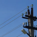 0.4 kV pole