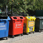 separate waste collection area