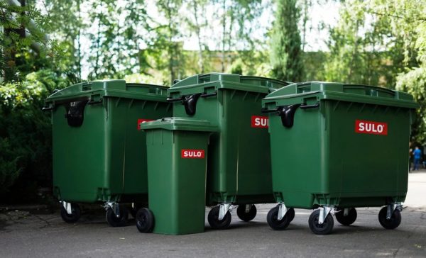 garbage containers
