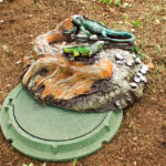 how to decorate a septic tank