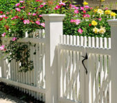 fence on the site