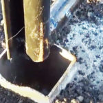 the sashes are supported by a stop
