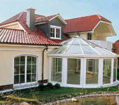 bay window - an extension to the house